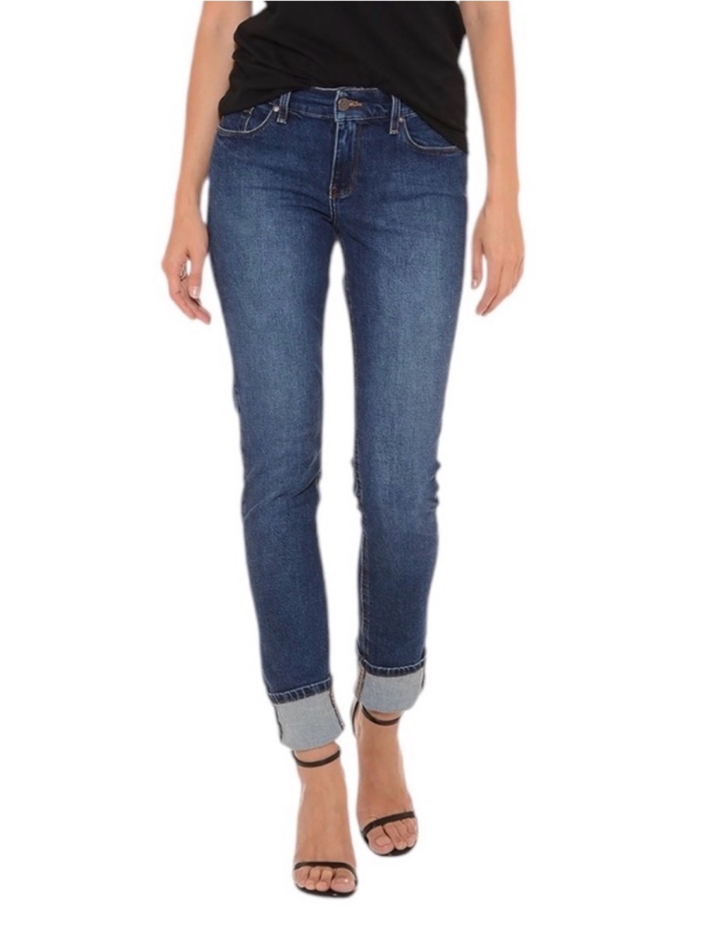 Mott & Bow Slim Straight Ridge Jeans